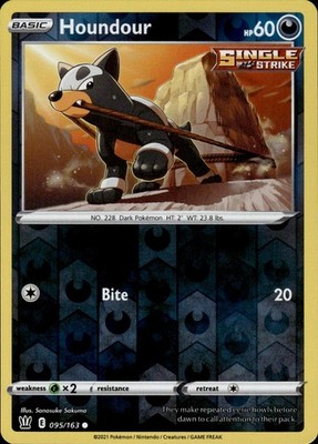 Houndour 095/163 Battle Styles Ungraded