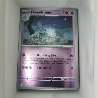 Houndstone 066/132 Mega Evolution Ungraded