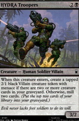 HYDRA Troopers 101 Marvel Super Heroes Ungraded