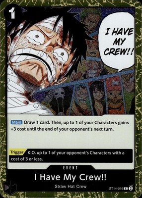I Have My Crew!! (Reprint) ST14-016 Premium Booster -The Best- Vol. 2 Ungraded
