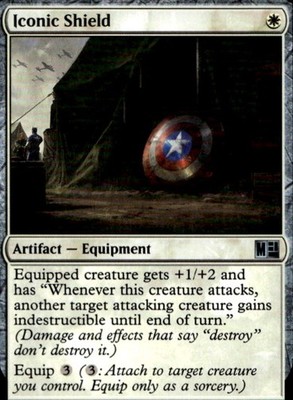 Iconic Shield 520 Commander: Marvel Super Heroes Ungraded