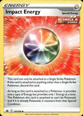 Impact Energy 157/198 Chilling Reign Ungraded