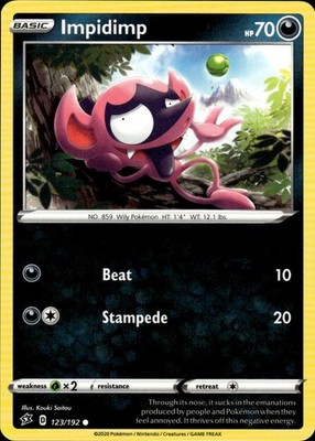 Impidimp 123/192 Rebel Clash Ungraded
