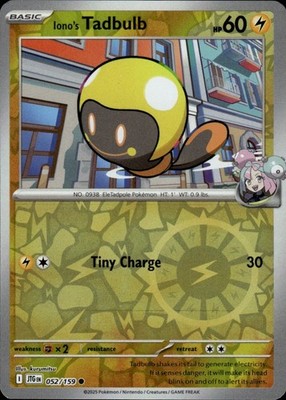 Iono's Tadbulb 052/159 Journey Together Ungraded