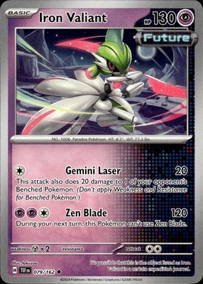 Iron Valiant 079/162 Temporal Forces Ungraded