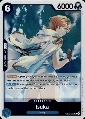 Isuka EB03-022 Extra Booster: One Piece Heroines Edition Ungraded