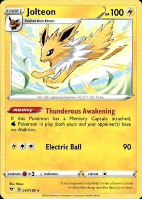 Jolteon 047/185 Vivid Voltage Ungraded