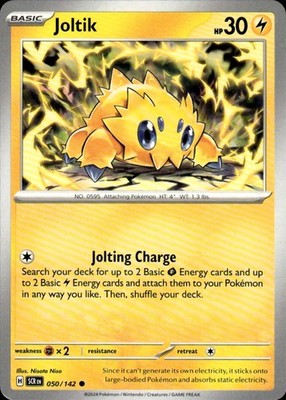 Joltik 50/142 Stellar Crown Ungraded