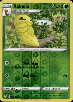 Kakuna 002/185 Vivid Voltage Ungraded