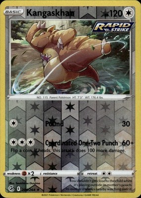 Kangaskhan 204/264 Fusion Strike Ungraded