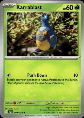 Karrablast 009/159 Journey Together Ungraded
