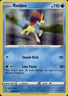 Keldeo 045/189 Astral Radiance Ungraded