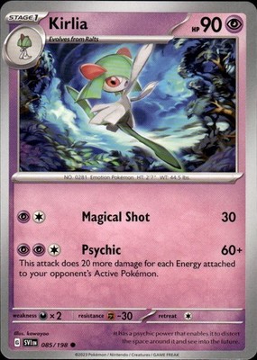 Kirlia 085/198 Scarlet & Violet Ungraded