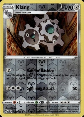 Klang 126/189 Darkness Ablaze Ungraded