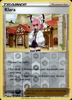 Klara 145/198 Chilling Reign Ungraded