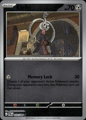 Klefki 059/088 Perfect Order Ungraded