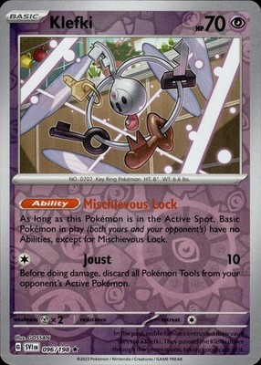 Klefki 096/198 Scarlet & Violet Ungraded