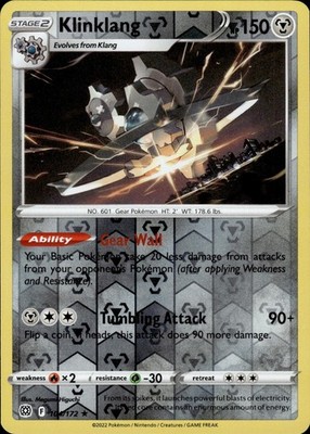 Klinklang 104/172 Brilliant Stars Ungraded