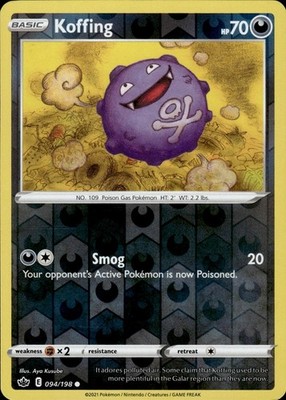 Koffing 094/198 Chilling Reign Ungraded