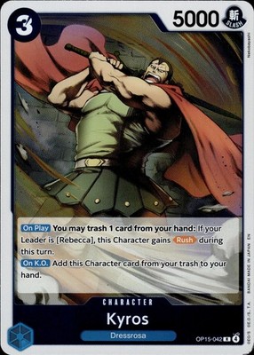 Kyros OP15-042 Adventure on Kami's Island Ungraded