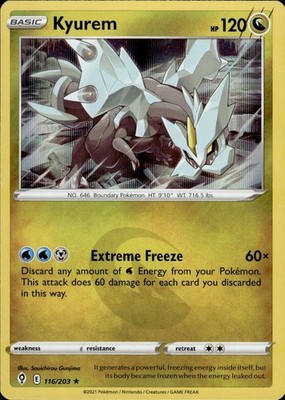 Kyurem 116/203 Evolving Skies Ungraded