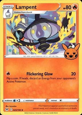 Lampent 025/196 Trick or Trade BOOster 2023 Ungraded