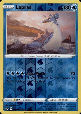 Lapras 048/202 Sword & Shield Ungraded