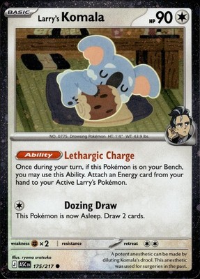 Larry's Komala 175/217 Ascended Heroes Ungraded