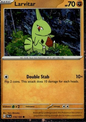 Larvitar (Cosmo Foil) 110/193 Miscellaneous Cards & Products Ungraded