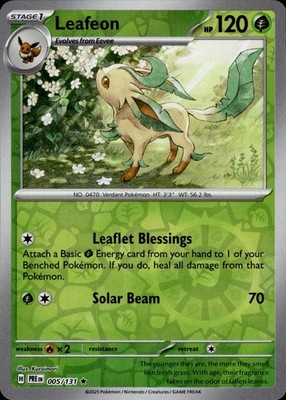 Leafeon 005/131 Prismatic Evolutions Ungraded