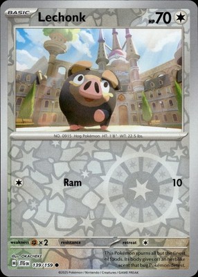 Lechonk 139/159 Journey Together Ungraded