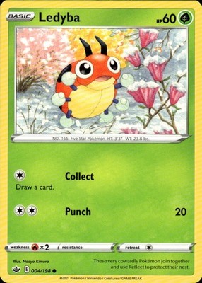 Ledyba 004/198 Chilling Reign Ungraded