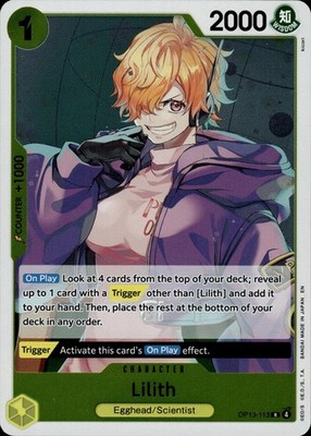 Lilith OP13-113 Carrying On His Will Ungraded