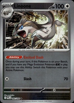 Linoone 082/094 Phantasmal Flames Ungraded