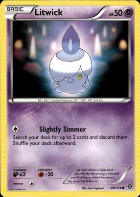 Litwick 48/114 Steam Siege Ungraded