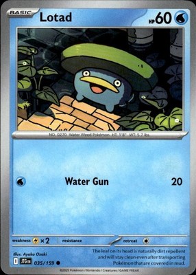 Lotad 035/159 Journey Together Ungraded