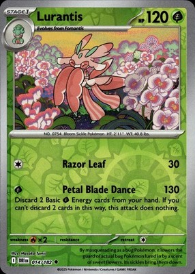 Lurantis 014/182 Destined Rivals Ungraded