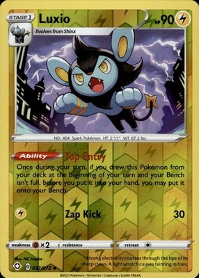 Luxio 032/072 Shining Fates Ungraded