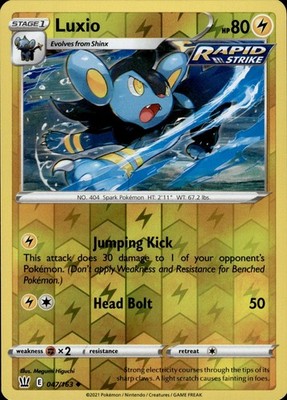 Luxio 047/163 Battle Styles Ungraded