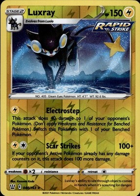 Luxray 048/163 Battle Styles Ungraded