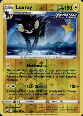 Luxray 048/163 Battle Styles Ungraded