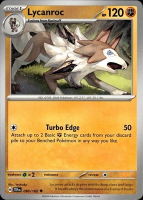 Lycanroc 090/162 Temporal Forces Ungraded