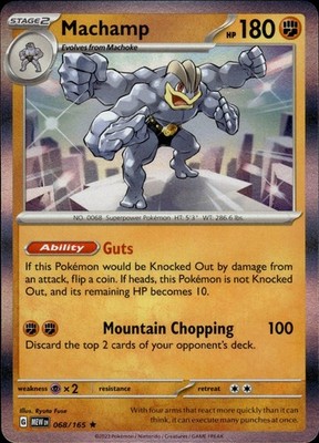 Machamp 068/165 151 Ungraded
