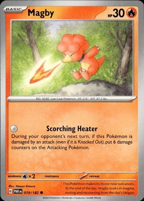 Magby 019/182 Paradox Rift Ungraded