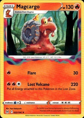 Magcargo 022/196 Lost Origin Ungraded