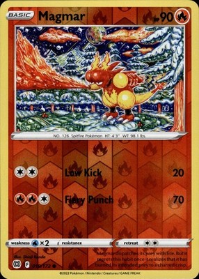 Magmar 019/172 Brilliant Stars Ungraded