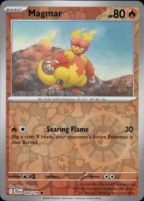 Magmar 020/159 Journey Together Ungraded