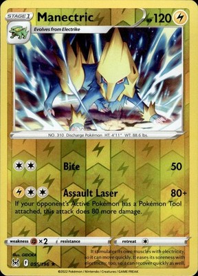 Manectric 055/196 Lost Origin Ungraded