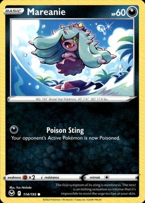 Mareanie 114/195 Silver Tempest Ungraded