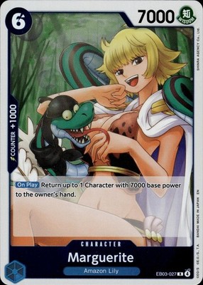 Marguerite EB03-027 Extra Booster: One Piece Heroines Edition Ungraded